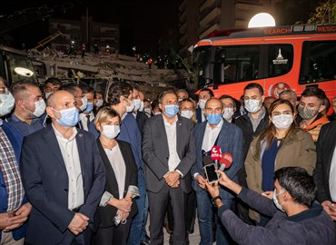 CHP Genel Başkan Yardımcısı Seyit Torun Deprem Bölgesinde