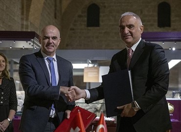 Türkiye Ve İsviçre Arkeolojik Kültür Varlıklarının İadesine İlişkin Anlaşma İmzaladı